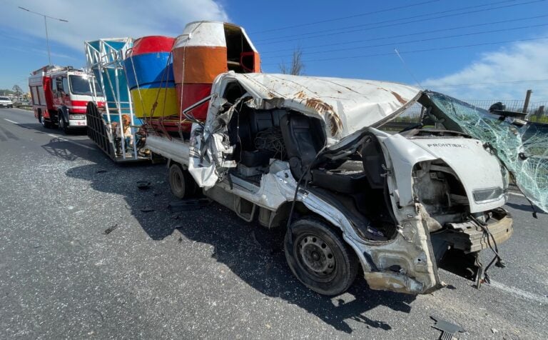 Accidentes generan kilométricas congestiones en carretera frente a Curicó y Romeral