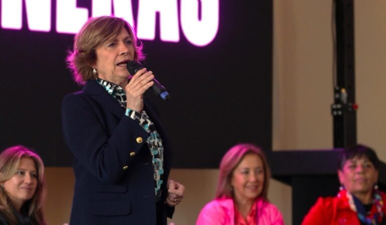 Evelyn Matthei entregó respaldos a candidaturas del sector en su visita al Maule