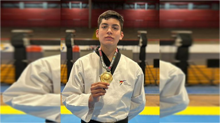 Vicente Cortés logró el primer lugar en nueva fecha del Nacional de Taekwondo 