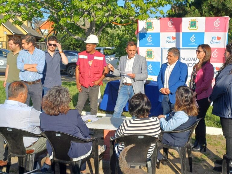 Comenzó construcción de Parque Recreativo Santa María de El Boldo en Curicó