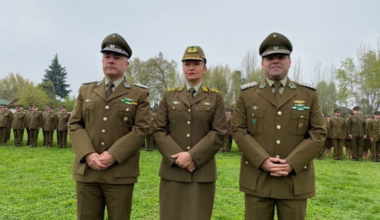 Teniente coronel Mauricio Bascuñán asumió la prefectura de Carabineros Curicó