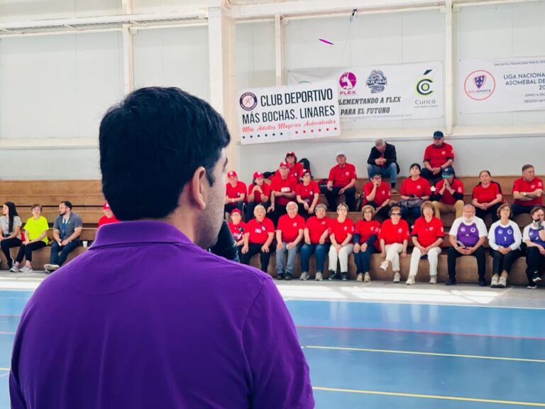 Exitosa realización de Campeonato Regional de Bochas en Curicó