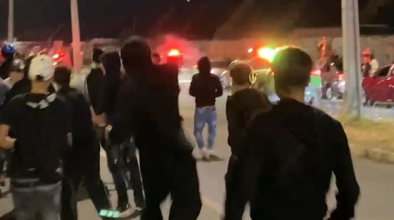 Carreras clandestinas siembran el caos en Rauquén durante la noche de Halloween