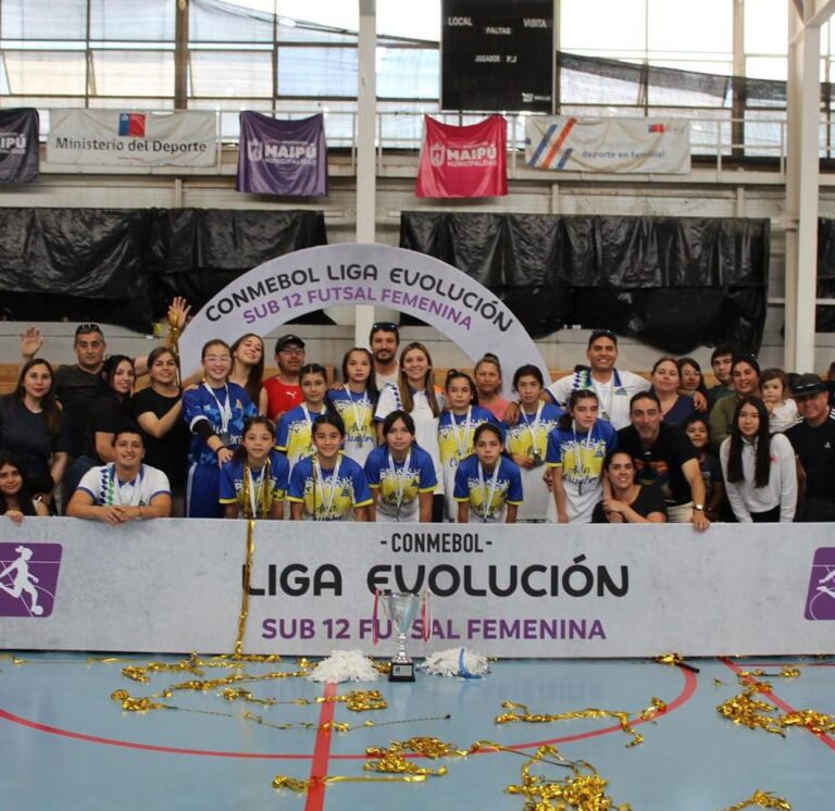Colegio Alta Cumbre logró el vicecampeonato en la Conmebol Liga Evolución Futsal Sub 12 
