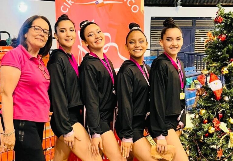 Gimnastas curicanas se titularon campeonas de Chile  