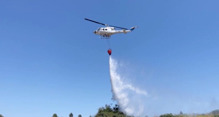 Incendio forestal en Teno controlado tras consumir 1.6 hectáreas
