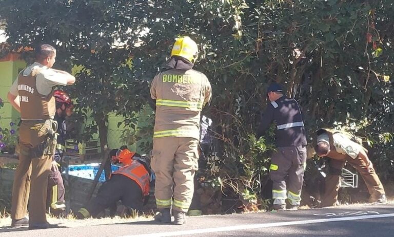 Camionero que mató a motociclista en Linares se entregó a la policía y fue detenido