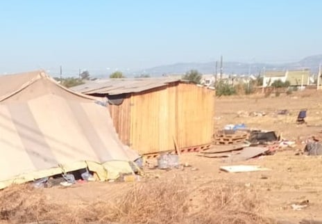 Preocupación ante posible inicio de toma tras instalación de mediagua en el camino a Sarmiento