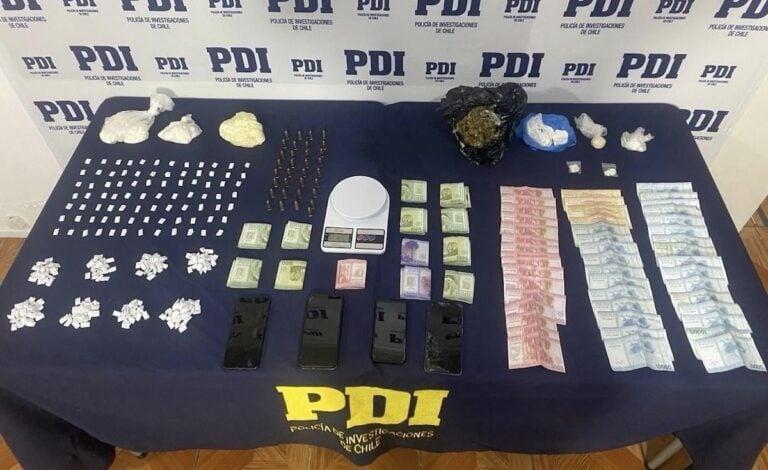Prisión preventiva para 5 imputados tras desbaratar red de tráfico de drogas en Molina