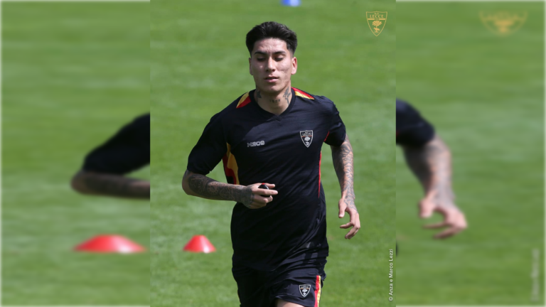 Matías Pérez comienza los entrenamientos con el Lecce de la Serie A