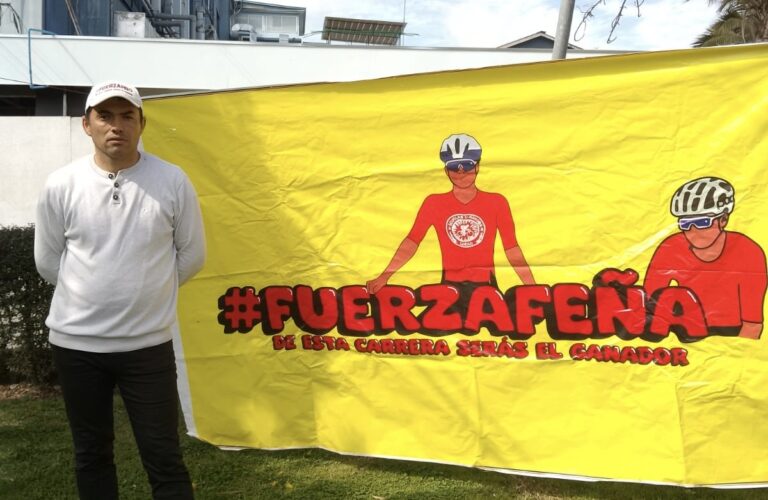 Padre de ciclista desahuciado anuncia que se encadenará si no es escuchado por el Presidente Boric
