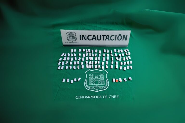 Gendarmería detiene a mujer que intentó ingresar droga a la cárcel de Molina