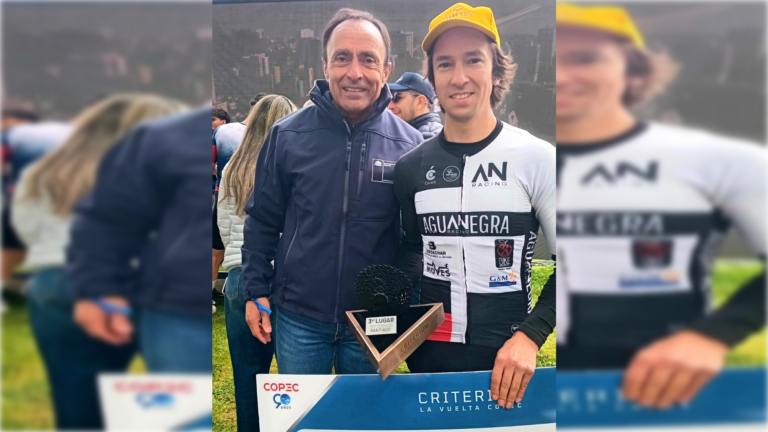Alan Raby de Aguanegra Racing sube al podio en el “Criterium Copec” 2025