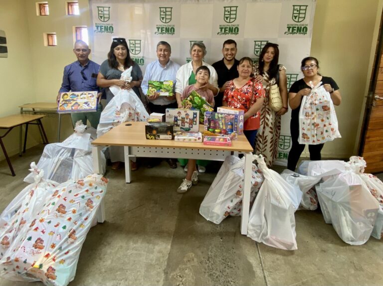 Municipio de Teno entregará 2.350 juguetes a niños y niñas de la comuna