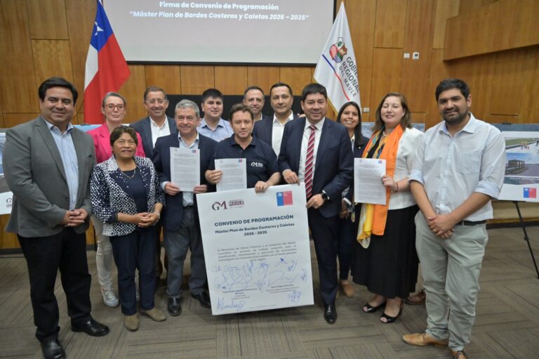GORE del Maule y MOP firmaron acuerdo de programación para financiar obras costeras