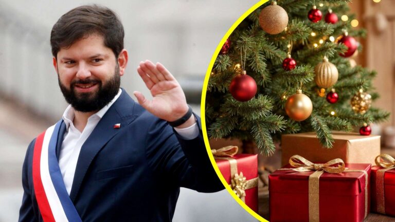 Gabriel Boric comparte su último saludo navideño como Presidente