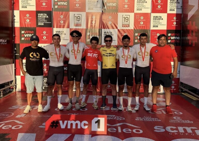 Quality Lab impone su ritmo quedándose con la 1ra Etapa de la Vuelta Maule Centro