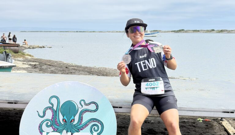 Cecilia Alcaino logra el segundo lugar en los brutales 42K del Kraken Trail Run de Iloca