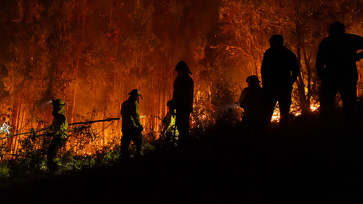 Arresto domiciliario nocturno para acusado de incendio en Lirquén