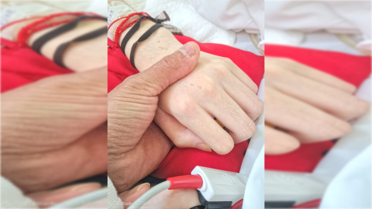 Padre de ciclista accidentado exige traslado médico urgente en el día de su cumpleaños