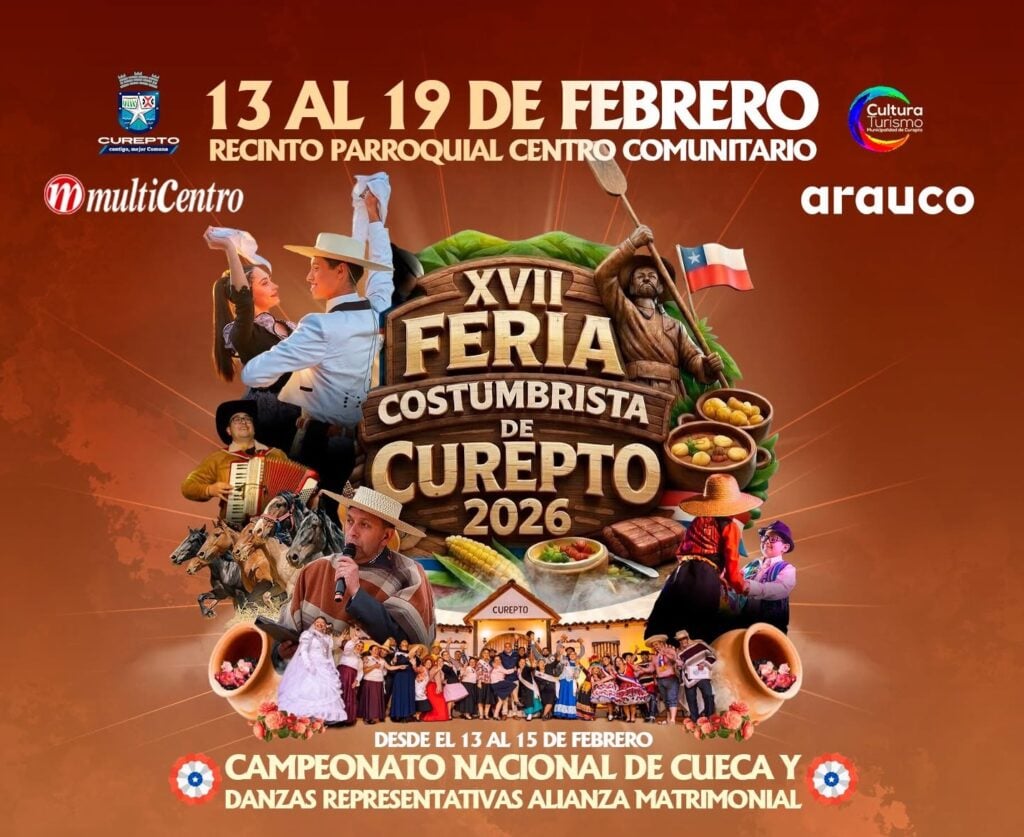 Tradición y música: Curepto vibrará con su XVII Feria Costumbrista