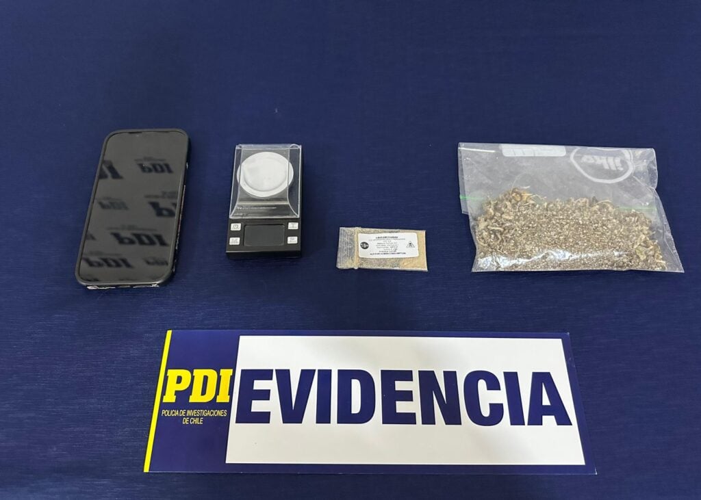 PDI intercepta encomienda con potente droga alucinógena proveniente de Holanda con destino a Vichuquén