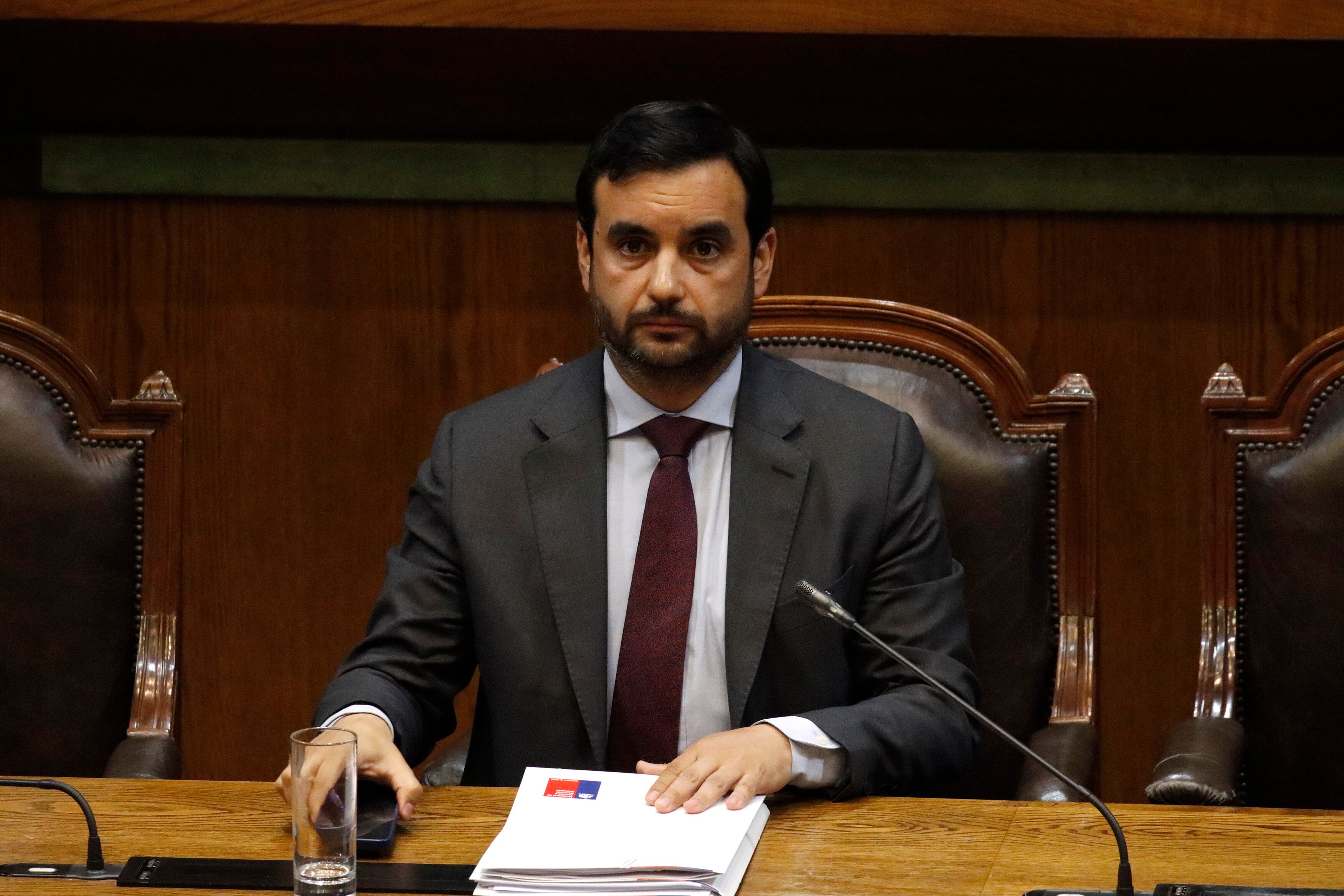 El ministro de Justicia, Jaime Gajardo