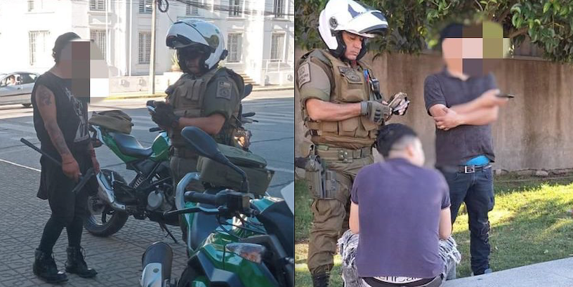 Sección Centauro despliega masiva intervención preventiva y de seguridad en Molina