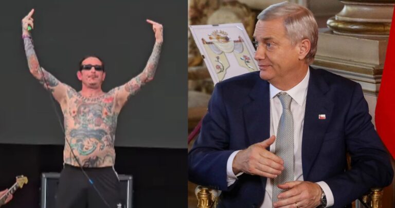 Vocalista de Viagra Boys insulta a Presidente Kast en Lollapalooza Chile