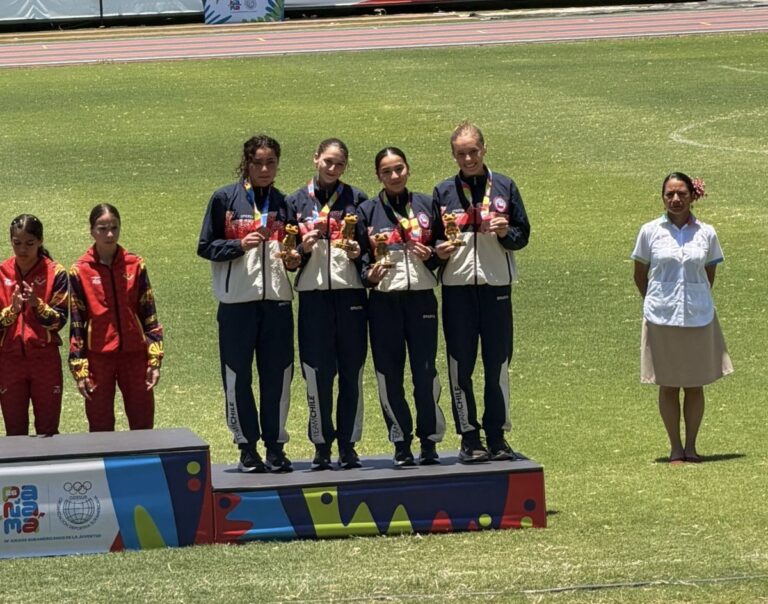 Florencia Rojas conquista el bronce en el relevo 4x400 de los Juegos Suramericanos de la Juventud