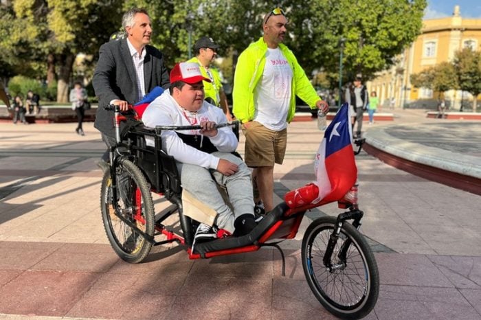"Julián rueda por Chile": Cruzada solidaria confirma las fechas de su recorrido por el Maule
