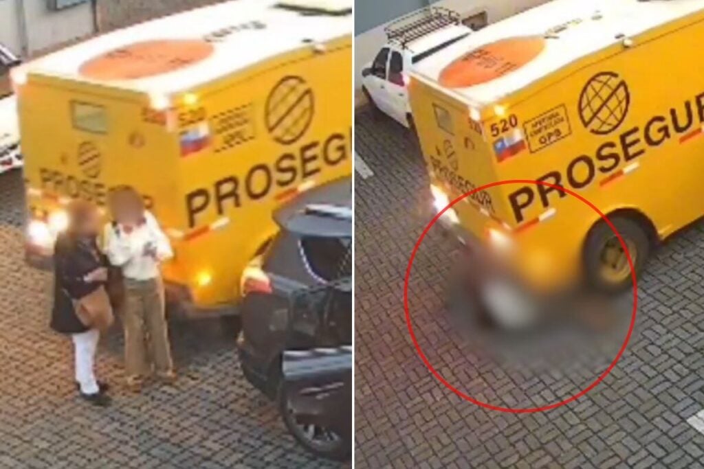 Camión de valores atropella a dos mujeres en Pucón