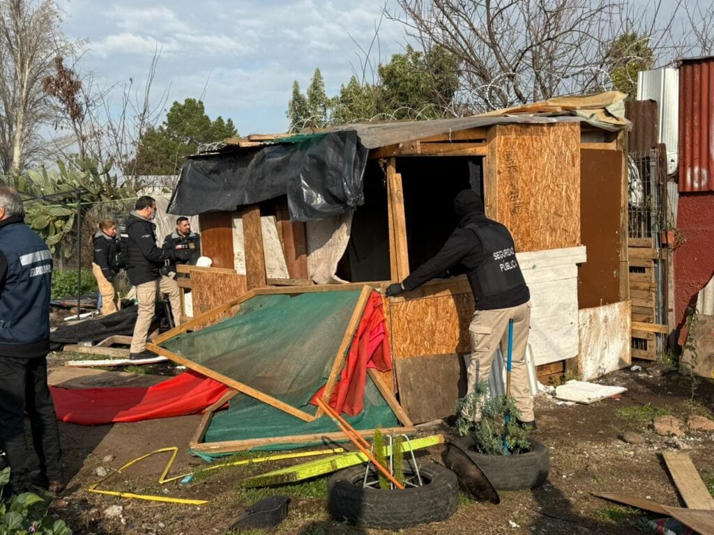 Autoridades inician operativo de erradicación de "rucos" en la línea férrea de Curicó
