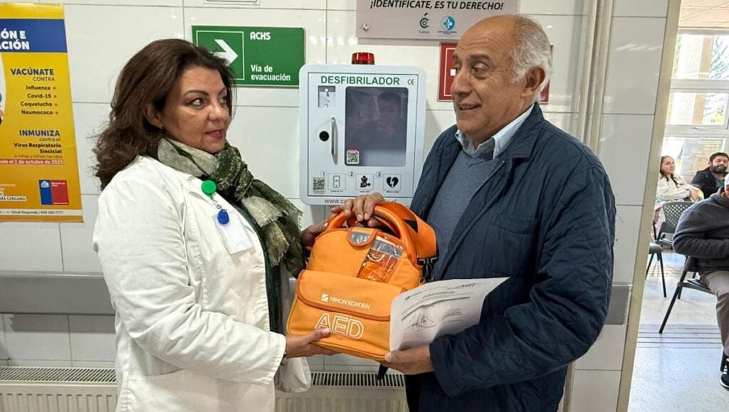 Reponen desfibrilador robado en Cesfam e intensifican medidas de seguridad tras audaz asalto