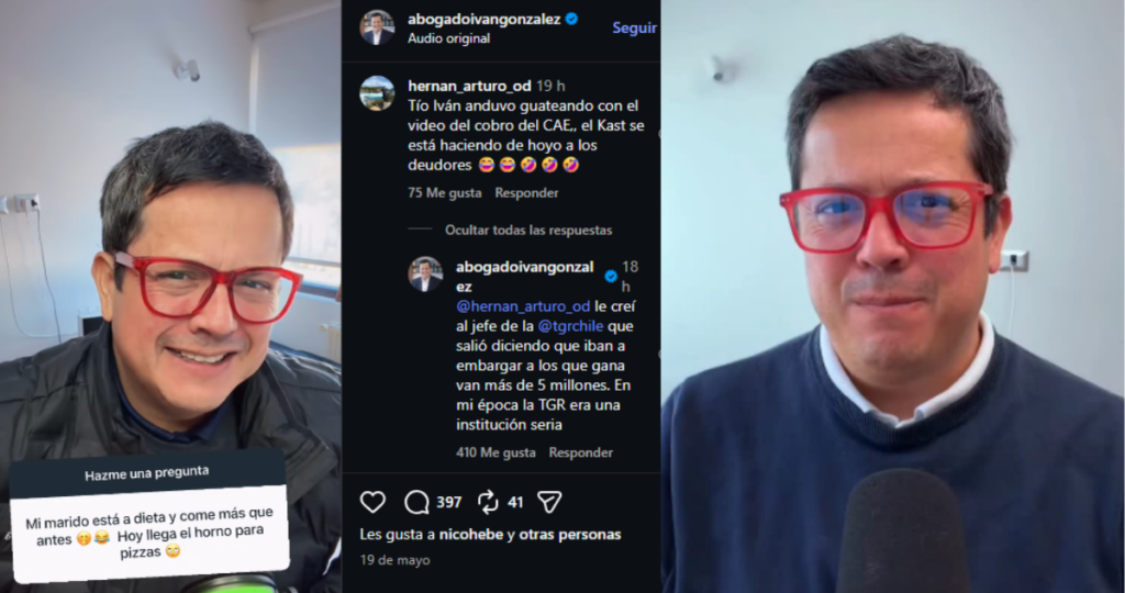 Abogado Iván González explica borrado de videos sobre el CAE y critica a la TGR