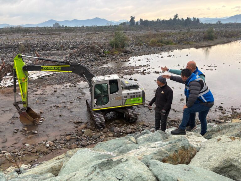 Alcalde de Molina llama a la calma tras decretarse Alerta Amarilla por crecida del río Lontué