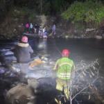 Carabineros rescata a siete excursionistas aislados por crecida de estero en El Radal