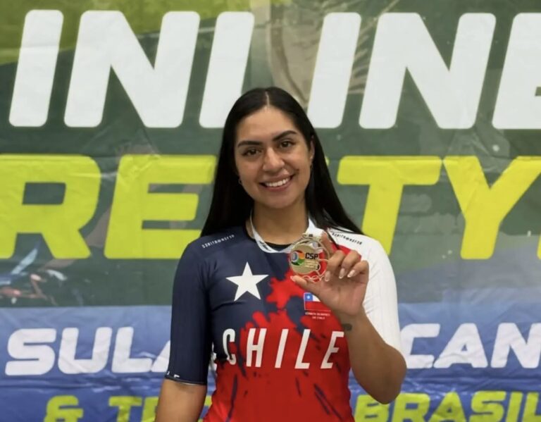 Patinadora curicana Milka Quiñones se corona Campeona Sudamericana de Speed Slalom