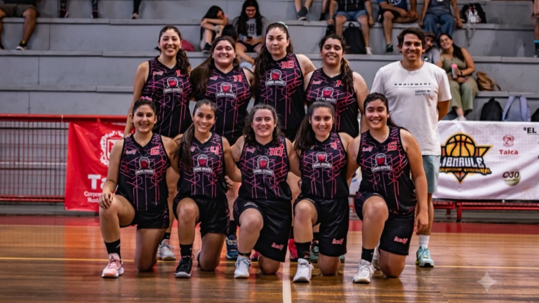 Comienza la Liga "Mujeres a la Cancha": el torneo que busca consolidar el básquetbol femenino en Curicó