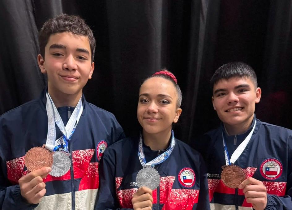 Histórica actuación del Club Gymnastics Kaif de Curicó en el Sudamericano de Gimnasia Aeróbica