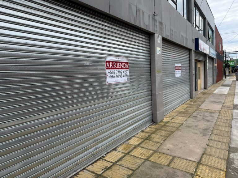 Cierre masivo de locales revela una profunda crisis económica en Curicó