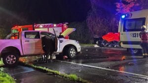 Identifican a la víctima de la fatal colisión frontal en la Ruta J-60