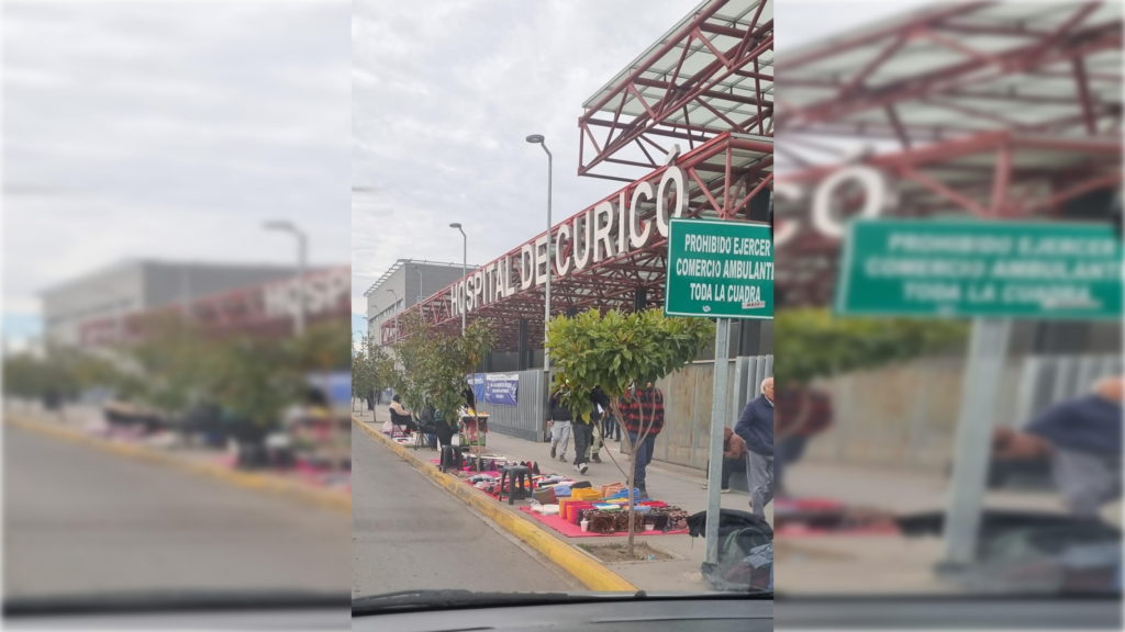 Alcalde Bordachar abre la posibilidad para regularizar a grupo de vendedores ambulantes en cercanías del Hospital de Curicó