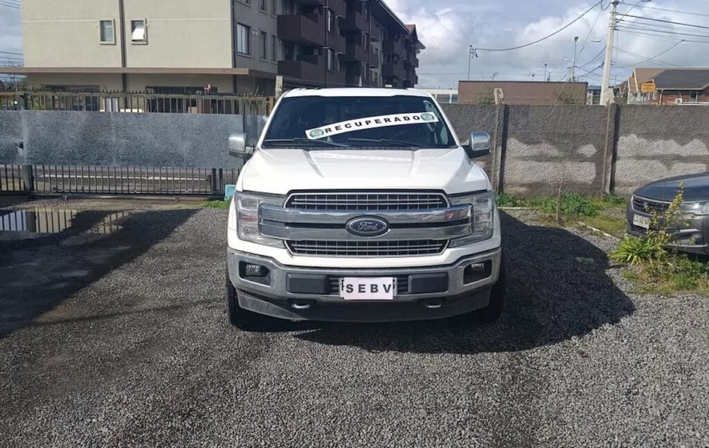 SEBV de Carabineros recupera en Talca camioneta robada avaluada en 60 millones de pesos