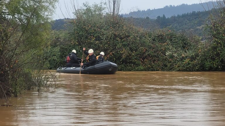 Encuentran sin vida a trabajador desaparecido en el estero Domulgo de Curepto