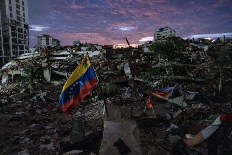 Venezuela: Cifra de fallecidos por doble terremoto supera los 4.700