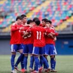 La Roja Sub 17 golea a Colombia con presencia de los curicanos Lucas López y Amaro Pérez