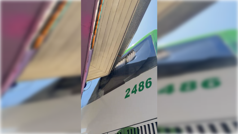Vecinos denuncian daños por viraje de buses en céntrica esquina de Curicó
