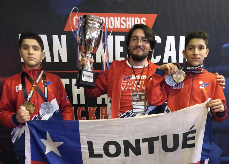 Gemelos de Lontué hacen historia tras coronarse campeones en Sudamericano de Kickboxing WAKO