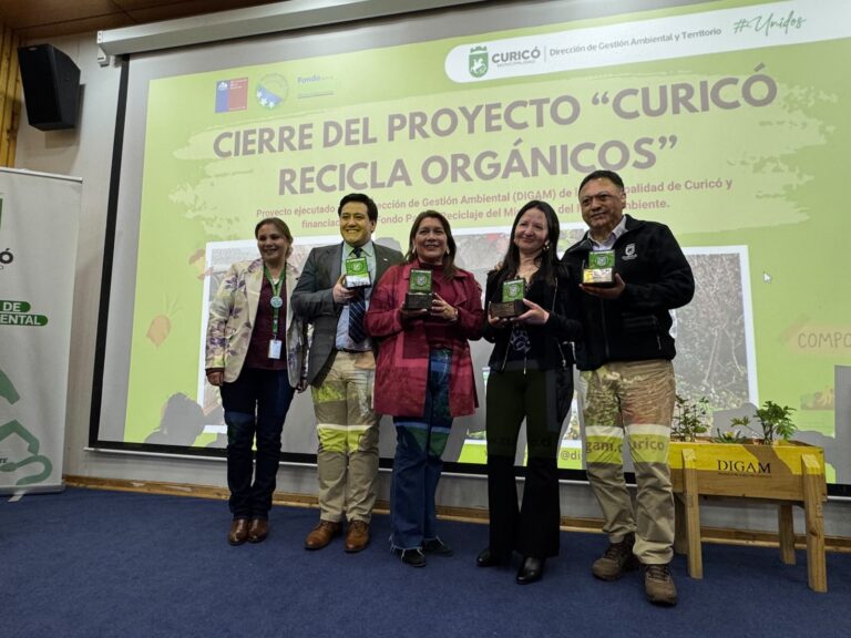 Proyecto Curicó Recicla Orgánico instruyó a 80 familias en el reciclaje de residuos orgánicos